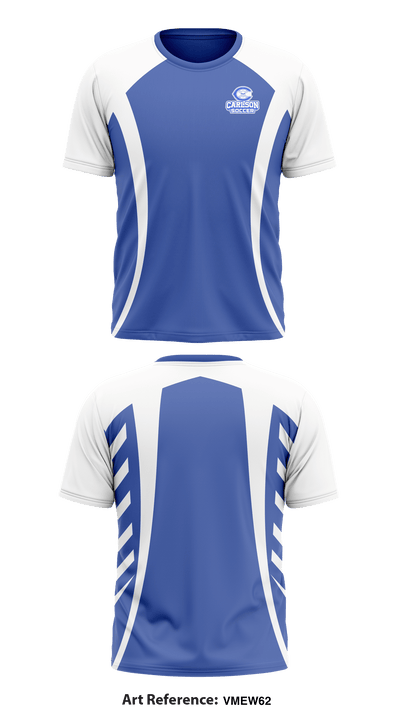 Carlson High School Soccer 17707437 Short Sleeve Performance Shirt - 1