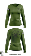 RCSO Fugitive Unit 51311799 Women's Long Sleeve V-neck Shirt - 2