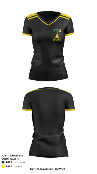 Women's Short Sleeve Vneck Shirt, Taconic High School Volleyball, Women's Volleyball, Teamtime, Team time, sublimation, custom sports apparel, team uniforms, spirit wear, spiritwear, sports uniforms, custom shirts, team store, custom team store, fundraiser sports, apparel fundraiser