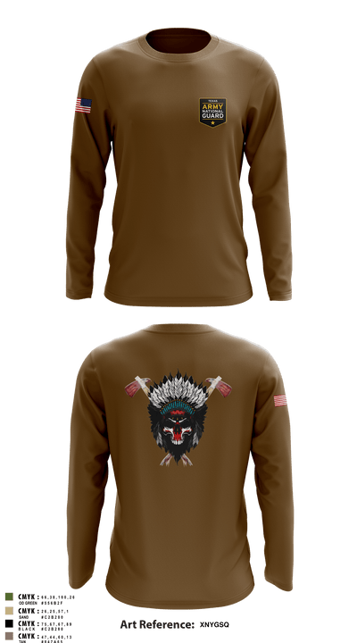 Apache 10748553 Long Sleeve Performance Shirt - 3