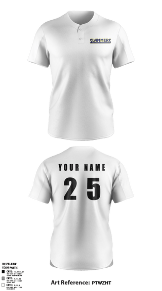 Two Button Softball Jersey, Slammers FP, Softball, Teamtime, Team time, sublimation, custom sports apparel, team uniforms, spirit wear, spiritwear, sports uniforms, custom shirts, team store, custom team store, fundraiser sports, apparel fundraiser