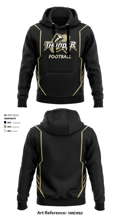 Thunder Youth Football 8054040 Hoodie - 1