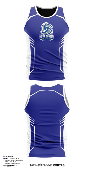 Tank Top, VC - Volleyball NOVA Scotia, Men's Volleyball, Teamtime, Team time, sublimation, custom sports apparel, team uniforms, spirit wear, spiritwear, sports uniforms, custom shirts, team store, custom team store, fundraiser sports, apparel fundraiser