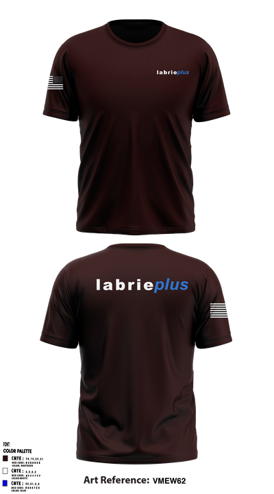 Labrie plus 39458671 Short Sleeve Performance Shirt - 1