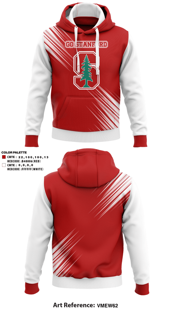 Hoodie, Go Stanford, Spirit Store, Teamtime, Team time, sublimation, custom sports apparel, team uniforms, spirit wear, spiritwear, sports uniforms, custom shirts, team store, custom team store, fundraiser sports, apparel fundraiser