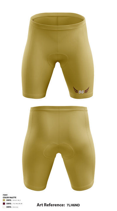 Ninety Six High School 75936573 Men's Compression Shorts - 2