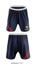 Beville Middle Schoo 72263658 Athletic Shorts With Pockets - 1
