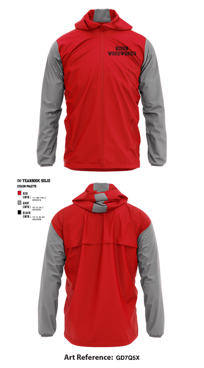 Bison Woodworks 91377527 Windbreaker - 1
