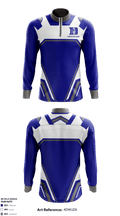 Peotone Blue Demon 18220602 Quarter Zip Jacket - 1