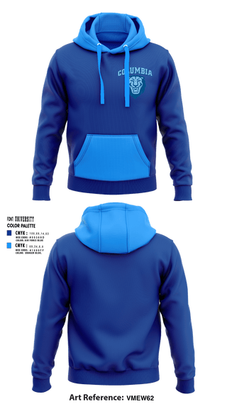 Hoodie, Columbia University Softball, Softball, Teamtime, Team time, sublimation, custom sports apparel, team uniforms, spirit wear, spiritwear, sports uniforms, custom shirts, team store, custom team store, fundraiser sports, apparel fundraiser