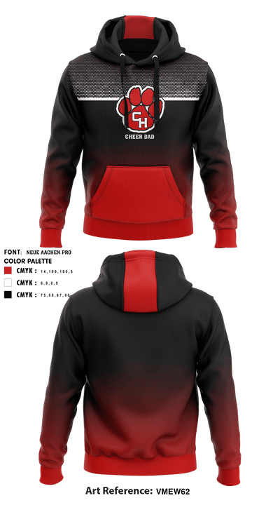 Colleyville Heritage High School Cheer Dad 64869886 Hoodie - 8