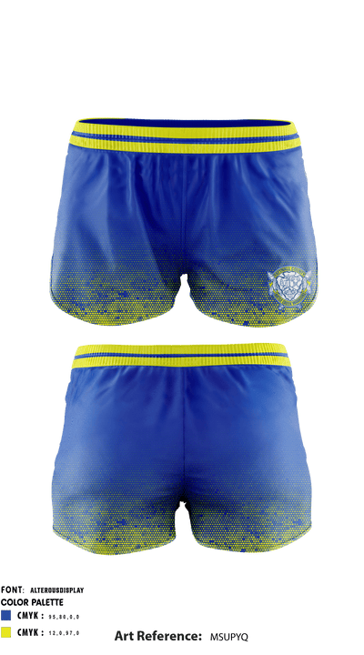 Tattnall County High School Track 30912686 Track Shorts - 1