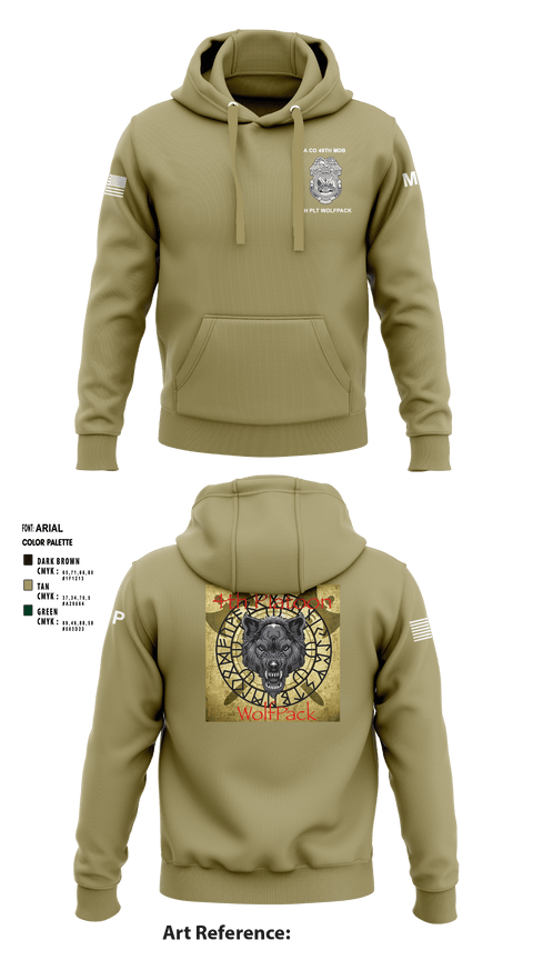 Hoodie, , Army, Teamtime, Team time, sublimation, custom sports apparel, team uniforms, spirit wear, spiritwear, sports uniforms, custom shirts, team store, custom team store, fundraiser sports, apparel fundraiser