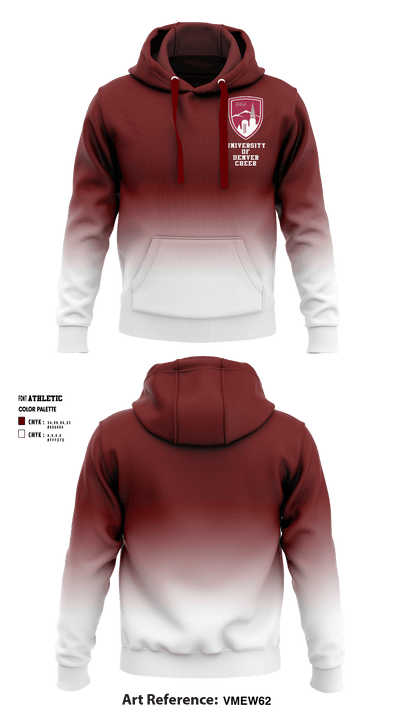 University of Denver Cheer 87569345 Hoodie - 1