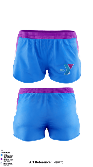Women's Shorts, DONALD W. REYNOLDS YMCA OF WARREN & BRADLEY COUNTY, Spirit Store, Teamtime, Team time, sublimation, custom sports apparel, team uniforms, spirit wear, spiritwear, sports uniforms, custom shirts, team store, custom team store, fundraiser sports, apparel fundraiser