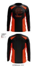 Putnam City High School Swimming 28895365 Long Sleeve Performance Shirt - 1