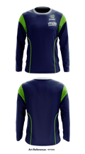 Richards Titans Basketball 85863643 Long Sleeve Performance Shirt - 1
