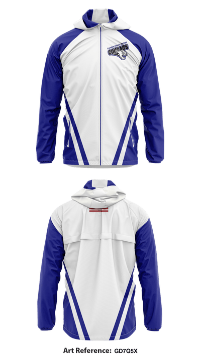 Camden County College softball 87477524 Windbreaker - 2