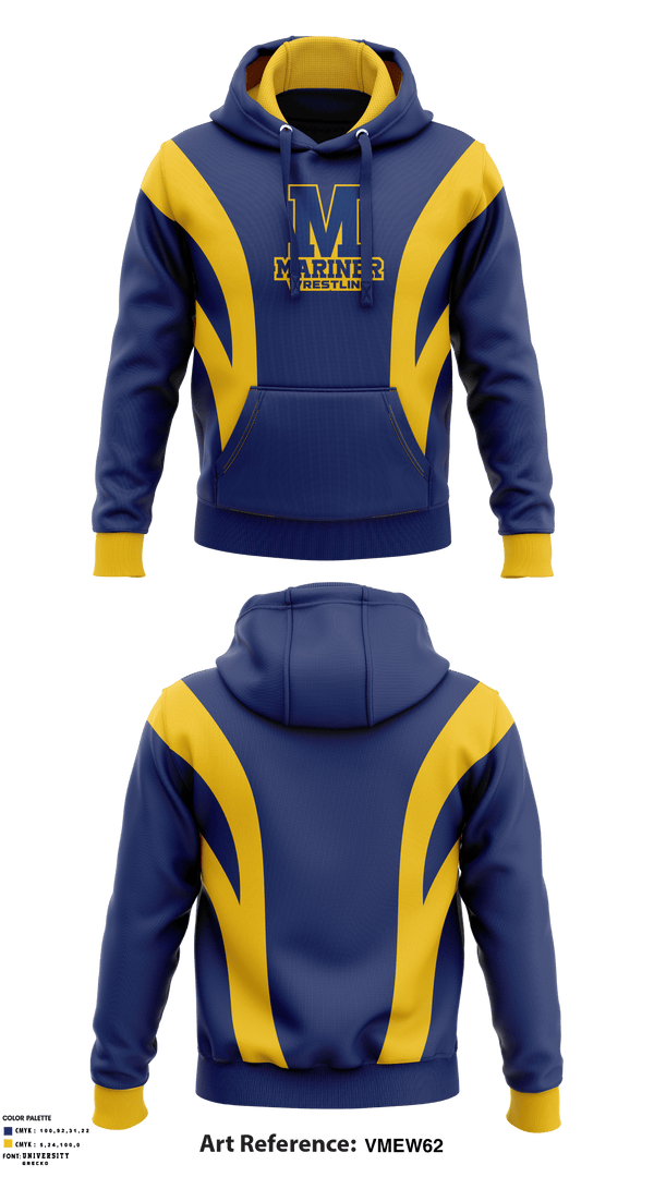 Hoodie, Mariner High School Wrestling, Wrestling, Teamtime, Team time, sublimation, custom sports apparel, team uniforms, spirit wear, spiritwear, sports uniforms, custom shirts, team store, custom team store, fundraiser sports, apparel fundraiser