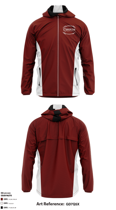 Spearfish High School Football 95295555 Windbreaker - 1