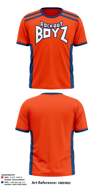RockOut BOYZ 50557381 Short Sleeve Performance Shirt - 4