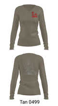 65th BEB 71723958 Women's Long Sleeve V-neck Shirt - 41