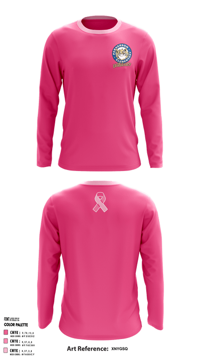 Perkerson Elementary 2326512 Long Sleeve Performance Shirt - 2
