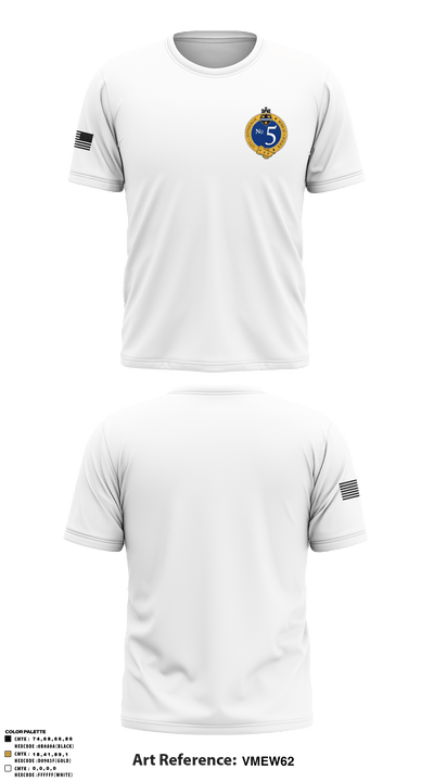 Pittsburgh Police Zone 5 64089370 Short Sleeve Performance Shirt - 13