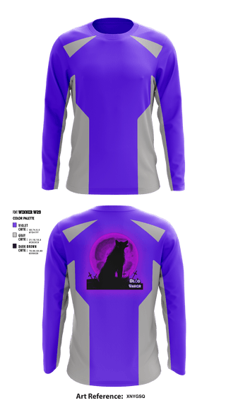 Long Sleeve Performance Shirt, Blód Vargr, E-Sports, Teamtime, Team time, sublimation, custom sports apparel, team uniforms, spirit wear, spiritwear, sports uniforms, custom shirts, team store, custom team store, fundraiser sports, apparel fundraiser