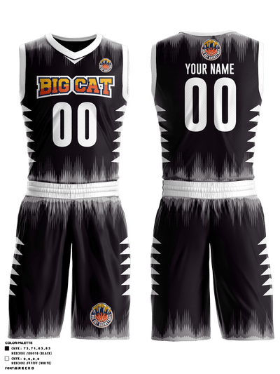 Big Cat Basketball 79078266 Basketball Uniform - 1