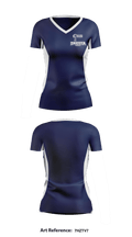Dakota Golf 1095216 Women's Short Sleeve V-neck Shirt - 1