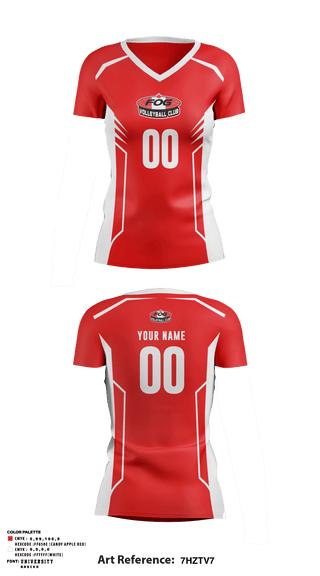 Women's Short Sleeve Vneck Shirt, Fog Volleyball Club, Men's Volleyball, Teamtime, Team time, sublimation, custom sports apparel, team uniforms, spirit wear, spiritwear, sports uniforms, custom shirts, team store, custom team store, fundraiser sports, apparel fundraiser