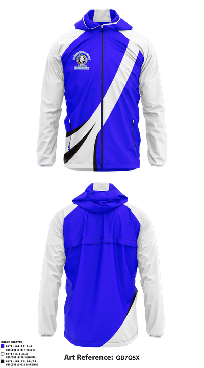 Padonia international elementary school 33742354 Windbreaker - 1