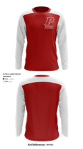 Penfield High School Football 32327556 Long Sleeve Performance Shirt - 1