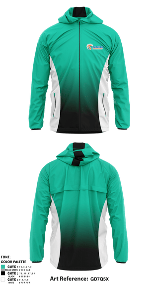 Windbreaker, FHSAA, Spirit Store, Teamtime, Team time, sublimation, custom sports apparel, team uniforms, spirit wear, spiritwear, sports uniforms, custom shirts, team store, custom team store, fundraiser sports, apparel fundraiser