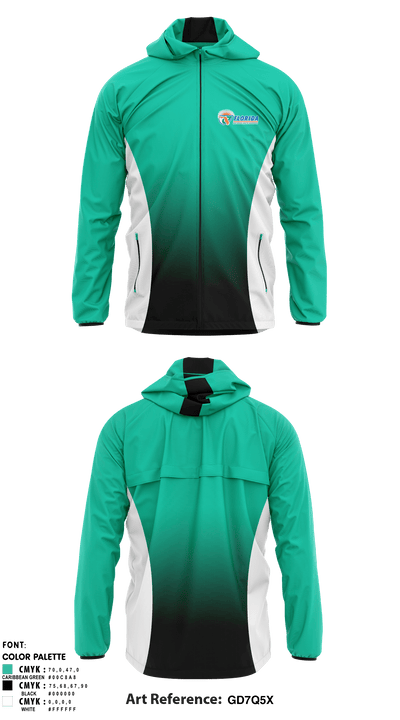 FHSAA 9946681 Windbreaker - 1