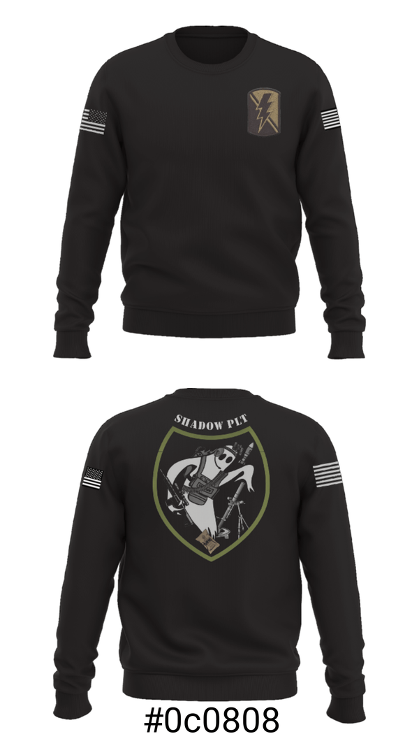 Crew Neck Sweatshirt, , Army, Teamtime, Team time, sublimation, custom sports apparel, team uniforms, spirit wear, spiritwear, sports uniforms, custom shirts, team store, custom team store, fundraiser sports, apparel fundraiser