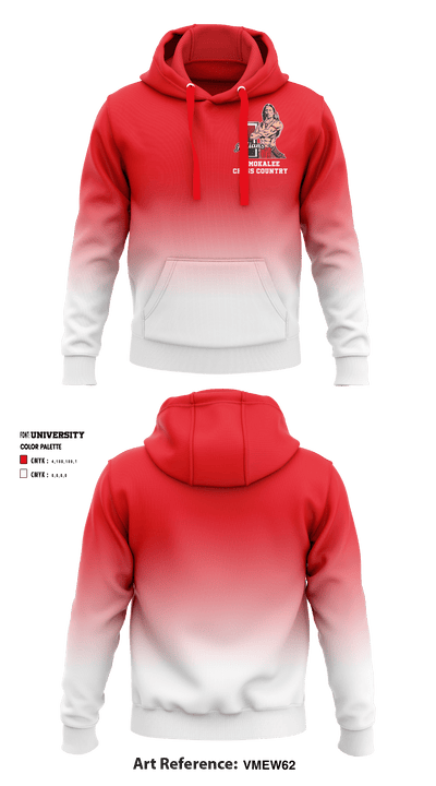 Immokalee High School Cross Country 58993736 Hoodie - 1
