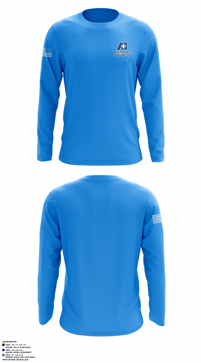 MultiCare Security 13056077 Long Sleeve Performance Shirt - 3