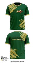 Badlands Badgers Wrestling Club 25990091 Short Sleeve Rash Guard Shirt - 1