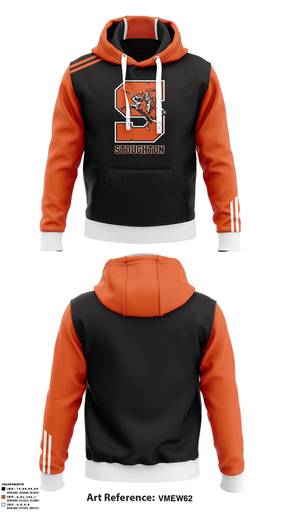 Stoughton High School Wrestling 25332474 Hoodie - 1
