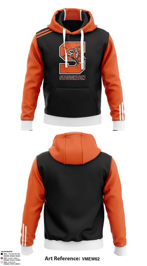Hoodie, Stoughton High School Wrestling, Wrestling, Teamtime, Team time, sublimation, custom sports apparel, team uniforms, spirit wear, spiritwear, sports uniforms, custom shirts, team store, custom team store, fundraiser sports, apparel fundraiser