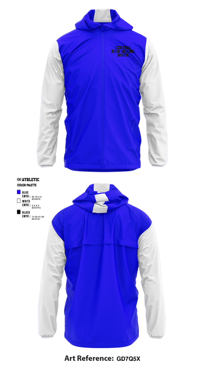 Central High School Music 77601435 Windbreaker - 1