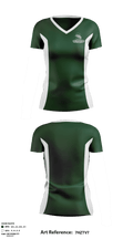Richwoods High School Cheer 32205156 Women's Short Sleeve V-neck Shirt - 1