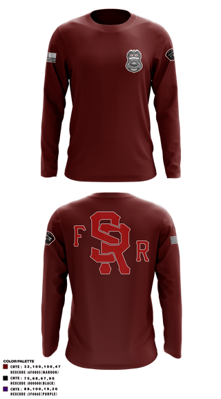 Long Sleeve Performance Shirt, , Fire Department, Teamtime, Team time, sublimation, custom sports apparel, team uniforms, spirit wear, spiritwear, sports uniforms, custom shirts, team store, custom team store, fundraiser sports, apparel fundraiser