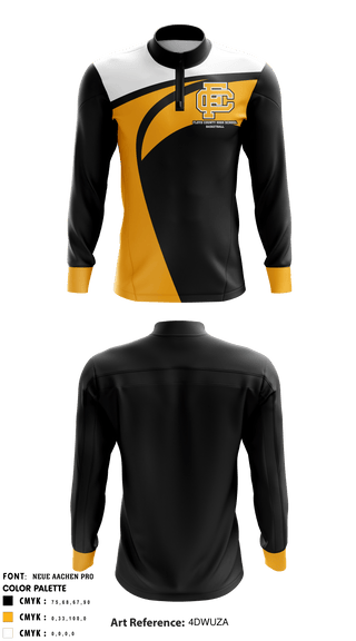Quarter Zip Jacket, Floyd County High School Basketball, Men's Basketball, Teamtime, Team time, sublimation, custom sports apparel, team uniforms, spirit wear, spiritwear, sports uniforms, custom shirts, team store, custom team store, fundraiser sports, apparel fundraiser