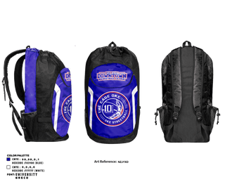 Gear Bag, The Cage Downtown Basketball League, Men's Basketball, Teamtime, Team time, sublimation, custom sports apparel, team uniforms, spirit wear, spiritwear, sports uniforms, custom shirts, team store, custom team store, fundraiser sports, apparel fundraiser