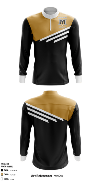 Quarter Zip Jacket, Mountain View High School Basketball, Men's Basketball, Teamtime, Team time, sublimation, custom sports apparel, team uniforms, spirit wear, spiritwear, sports uniforms, custom shirts, team store, custom team store, fundraiser sports, apparel fundraiser