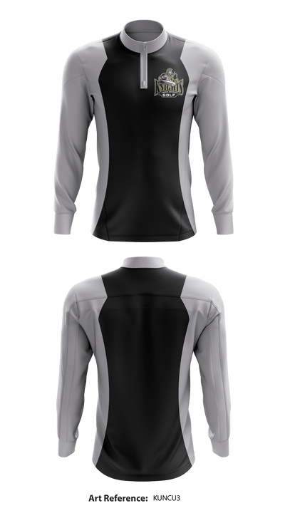 Lincoln Southeast Golf 4849645 Quarter Zip Jacket - 1