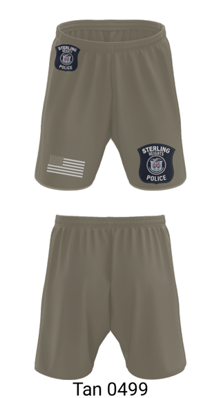 Athletic Shorts With Pockets, , Police, Teamtime, Team time, sublimation, custom sports apparel, team uniforms, spirit wear, spiritwear, sports uniforms, custom shirts, team store, custom team store, fundraiser sports, apparel fundraiser